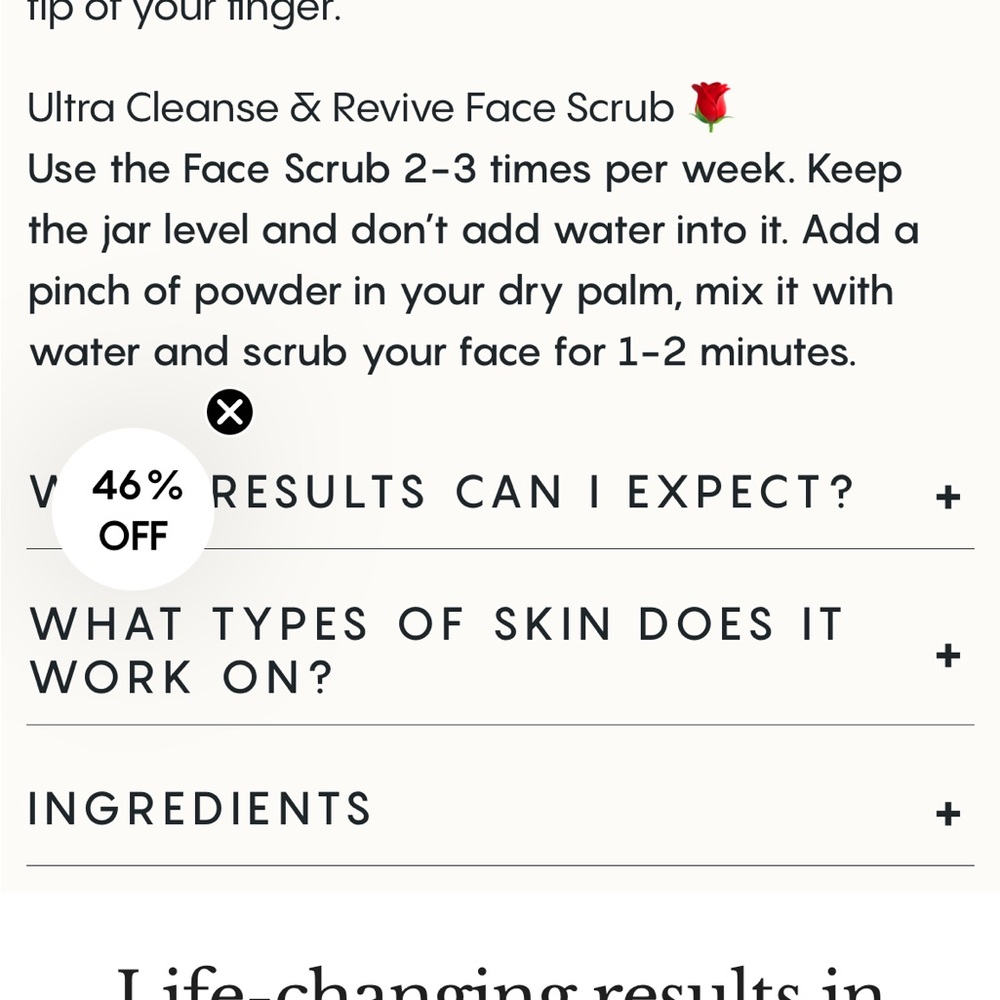 Froya Ultra Cleanse & Revive Face Scrub - Purple - Picture 6 of 7